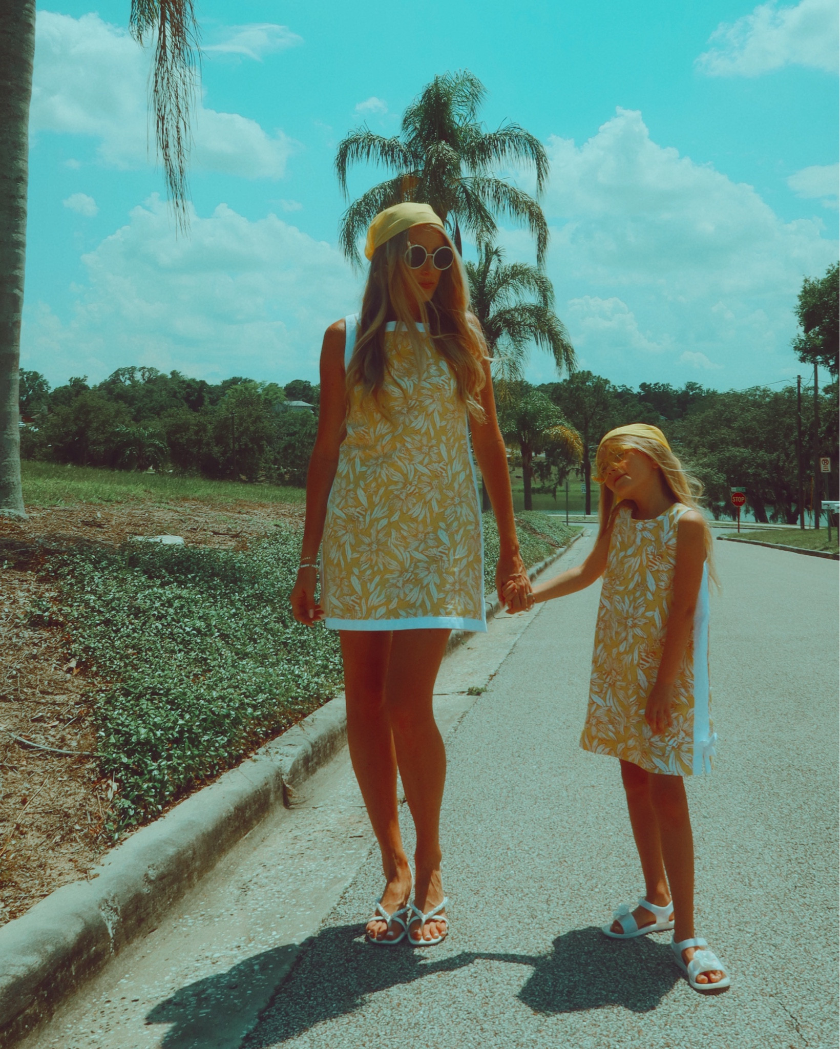 1960’s vibes are always dreamy. This mommy and me matching skort dress for mom and dress for little is the absolute cutest! Sunny butter yellow, cute pattern. 

Lilly Pulitzer matching mommy and me skort bandana 60s style 



#LTKStyleTip #LTKKids #LTKSummerEdit
