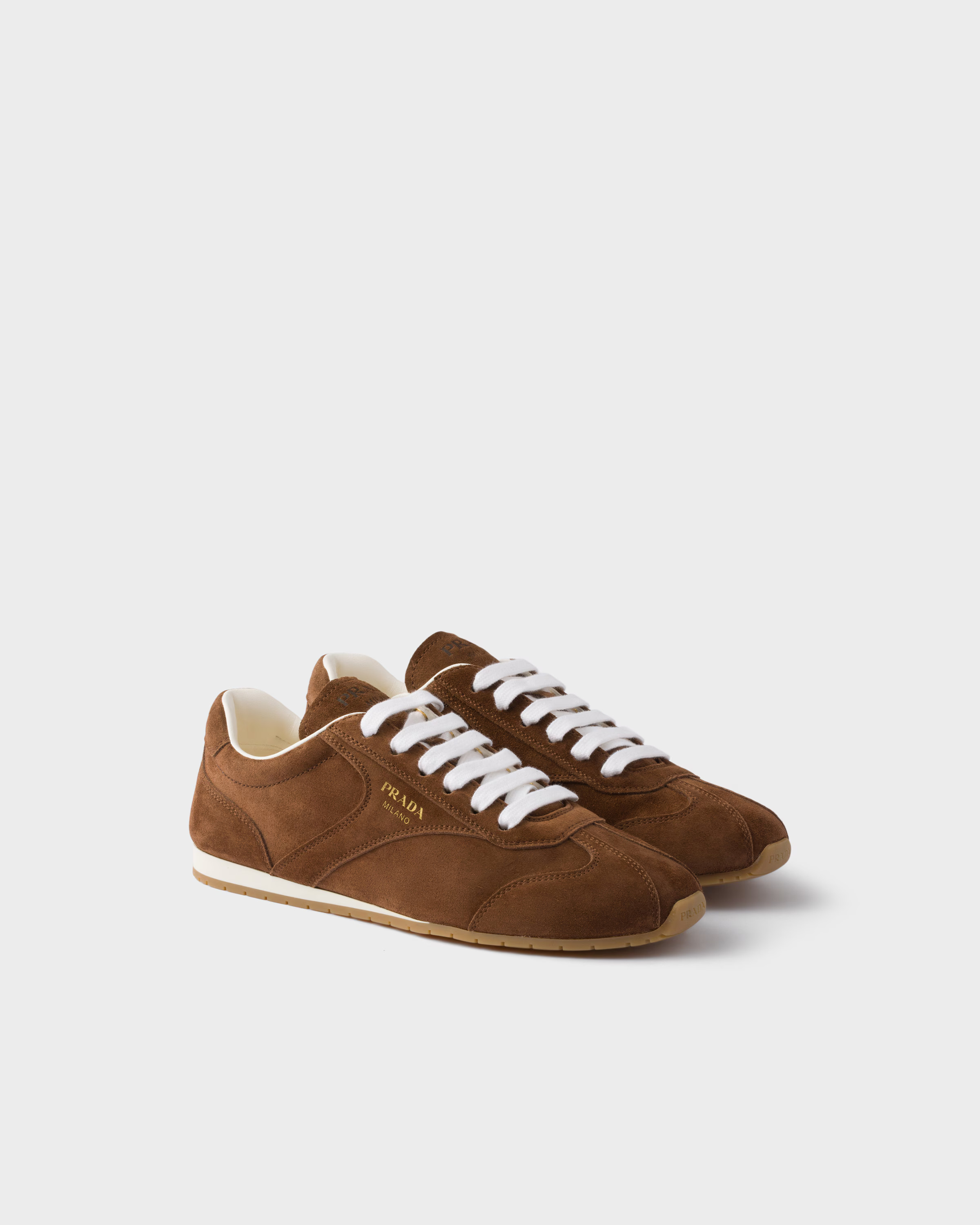 Suede sneakers | Prada US