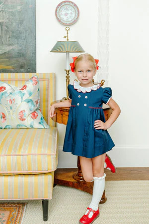 Bryn 4-Button Dress | The Proper Peony