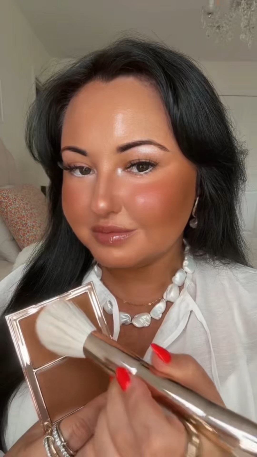 Summer makeup glow using my favorite Patrick Ta products ☀️ This cream-to-powder blush duo blends like a dream and lasts through heat + humidity 💗 Linked all my summer glam must-haves 💄 #LTKBeauty #PatrickTa #SummerMakeup #MakeupRoutine”

#LTKBeauty #LTKSummerEdit #LTKStyleTip