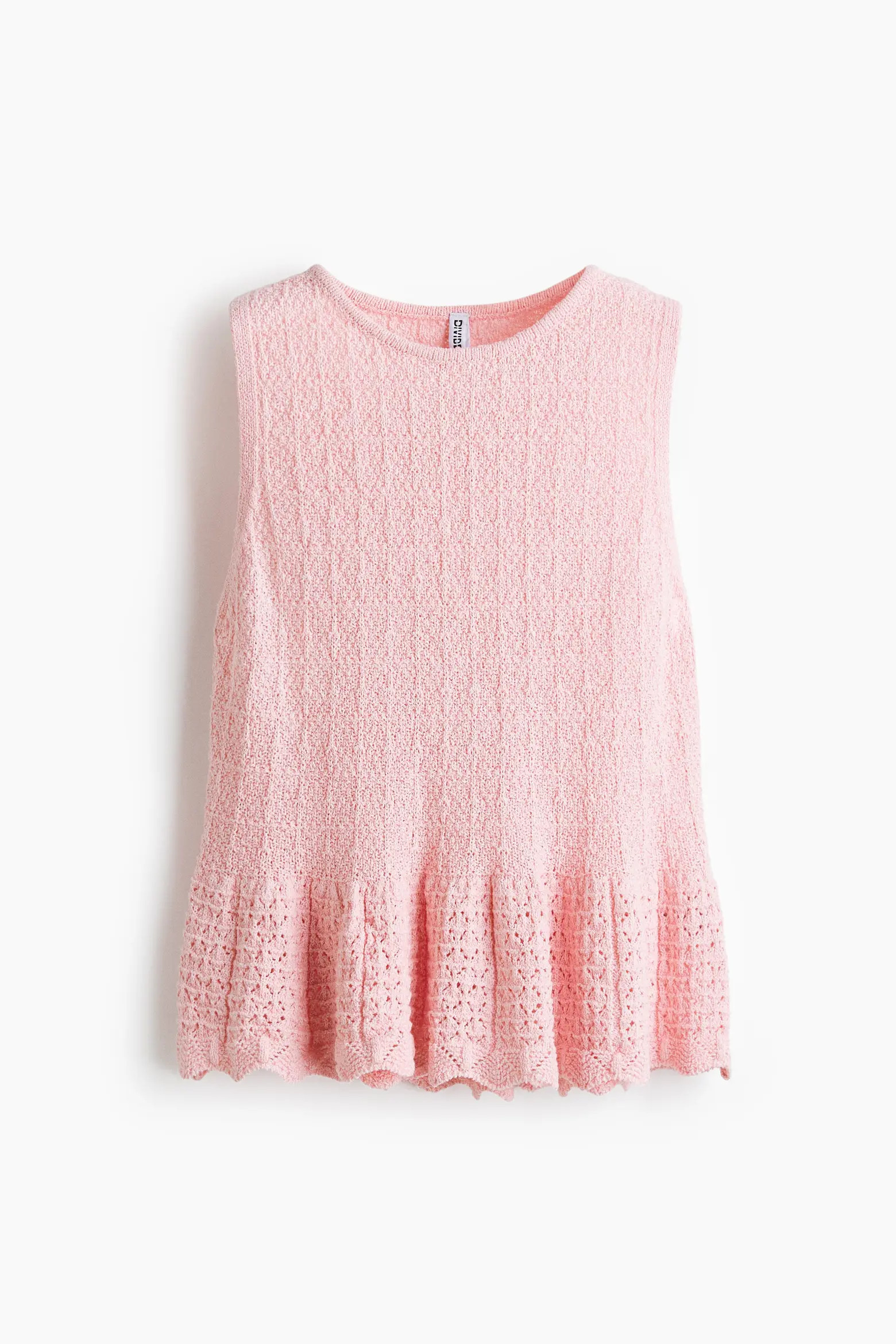 Pointelle-knit Peplum Top (Women) | Nordstrom | Nordstrom