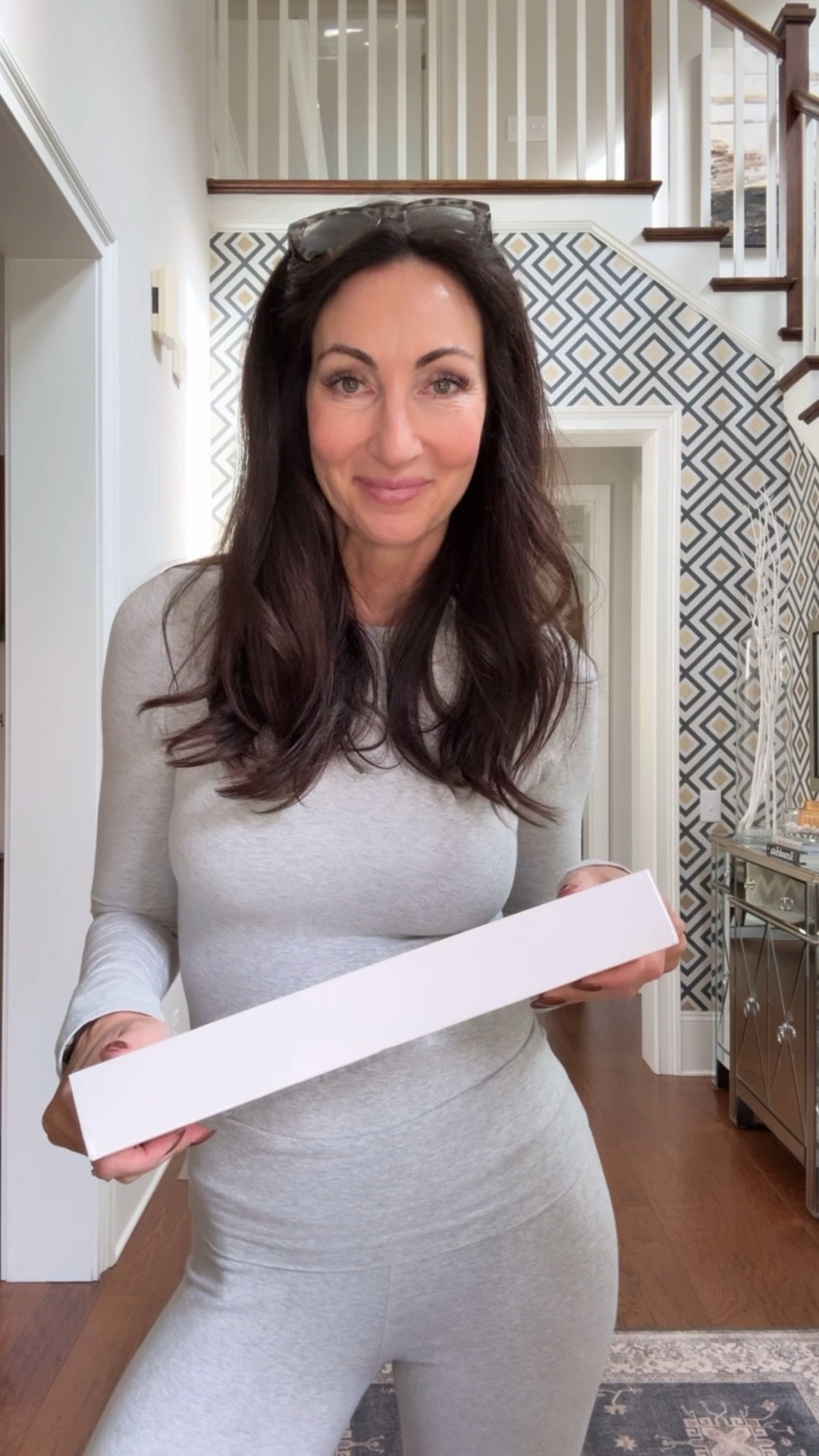 Wearing Skims size small in light heather gray. 

#LTKHoliday #LTKGiftGuide #LTKSeasonal