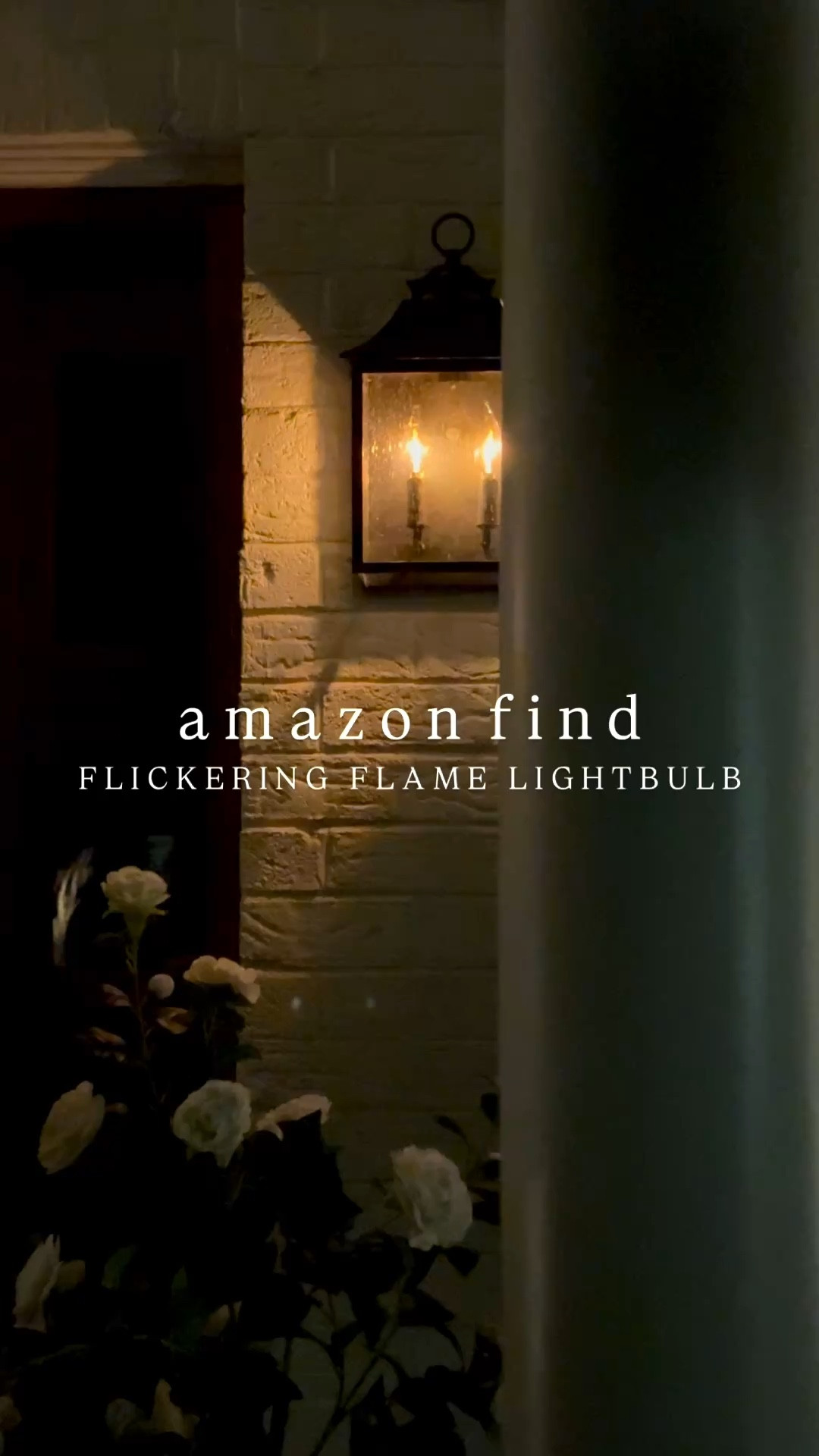 Flickering Flame Lightbulbs | Amazon find | outdoor wall sconce | warm light | faux flame lightbulb | front porch decor | faux gas lantern 

#LTKHome #LTKSaleAlert #LTKSeasonal
