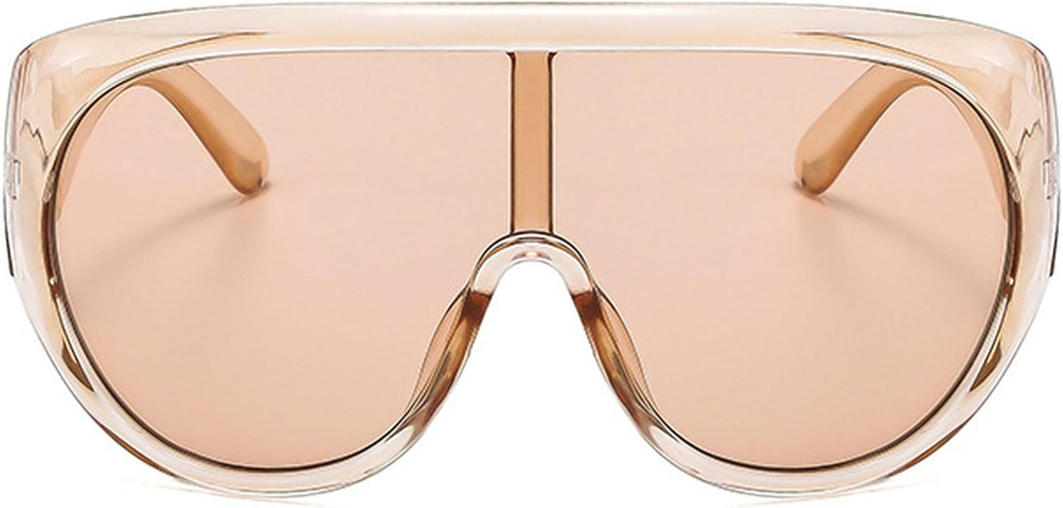 Oversized Pilot Sunglasses Women Big Frame Luxury Round Sun Glasses For Ladies Outdoor Eyewear Sh... | Amazon (US)