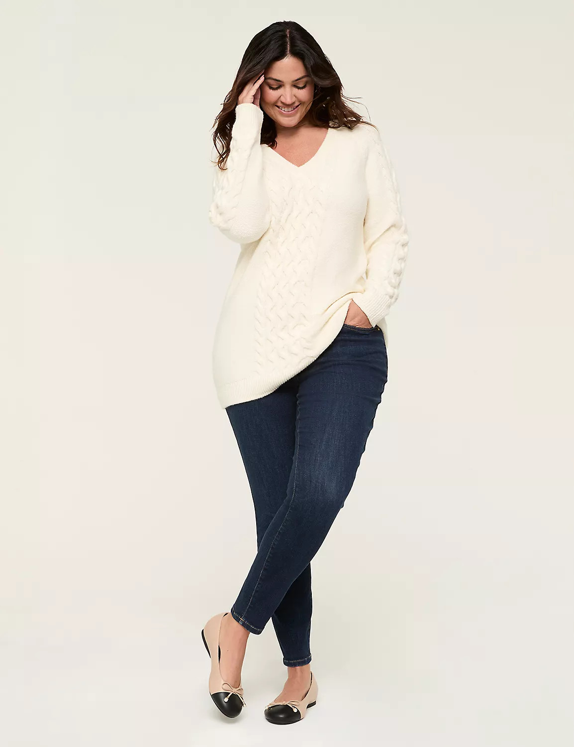 Tighter Tummy Fit High-Rise Skinny Jean | Lane Bryant (US)
