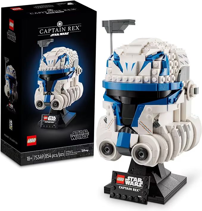 LEGO Star Wars Captain Rex Helmet Set 75349, The Clone Wars Collectible for Adults, 2023 Series M... | Amazon (CA)