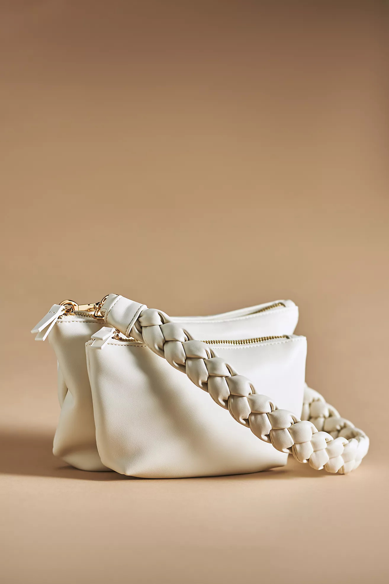 Faux Leather Convertible Crossbody Bag | Anthropologie (US)