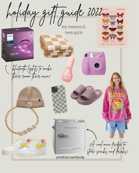 Holiday gift guide for the tween and teen girls ✨ Filled with cool things for her to add to her room and to wear! 

#LTKHoliday #LTKSeasonal