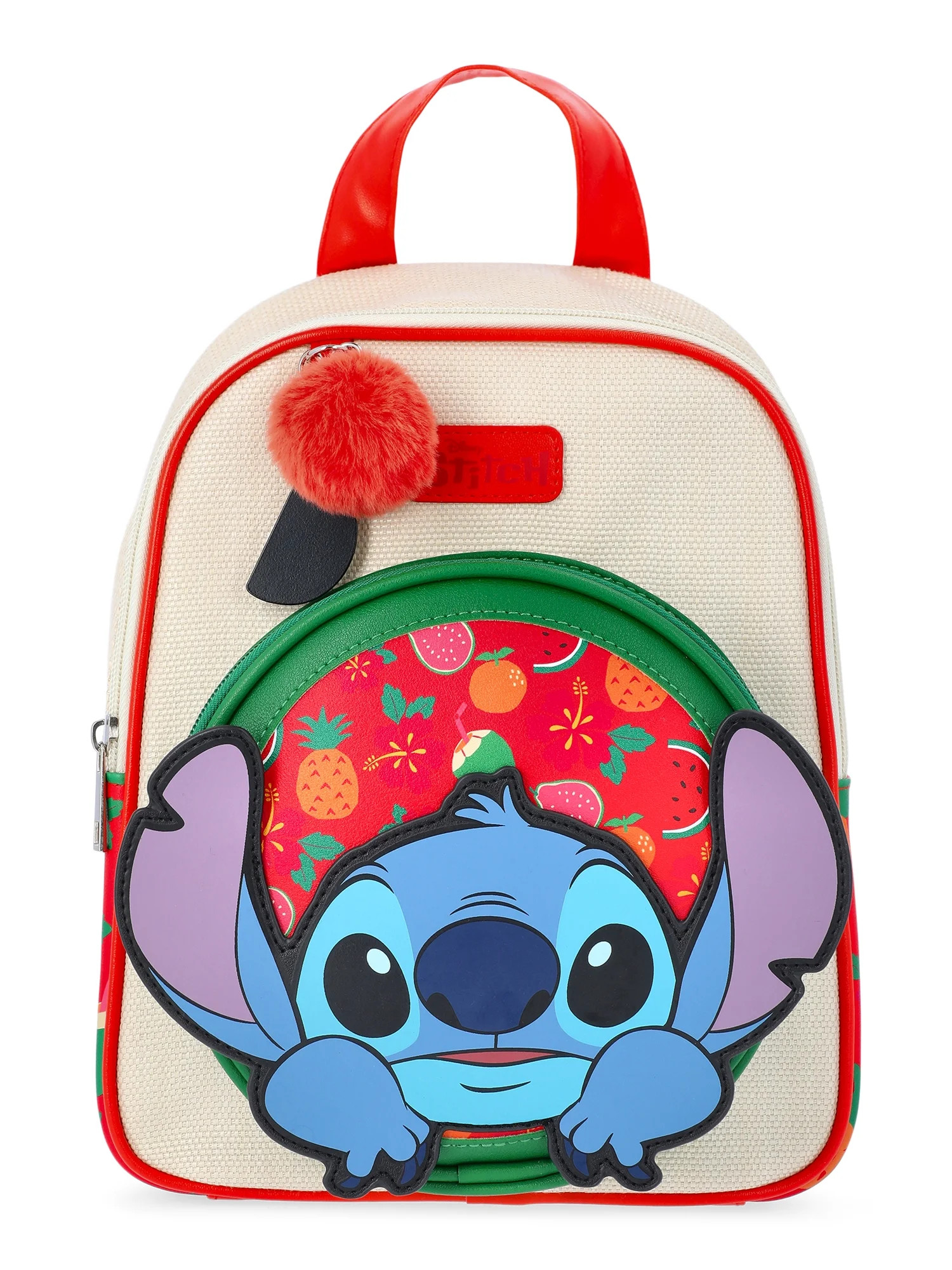 Disney Lilo & Stitch Tropical Women's 11" Mini Backpack, Tan | Walmart (US)