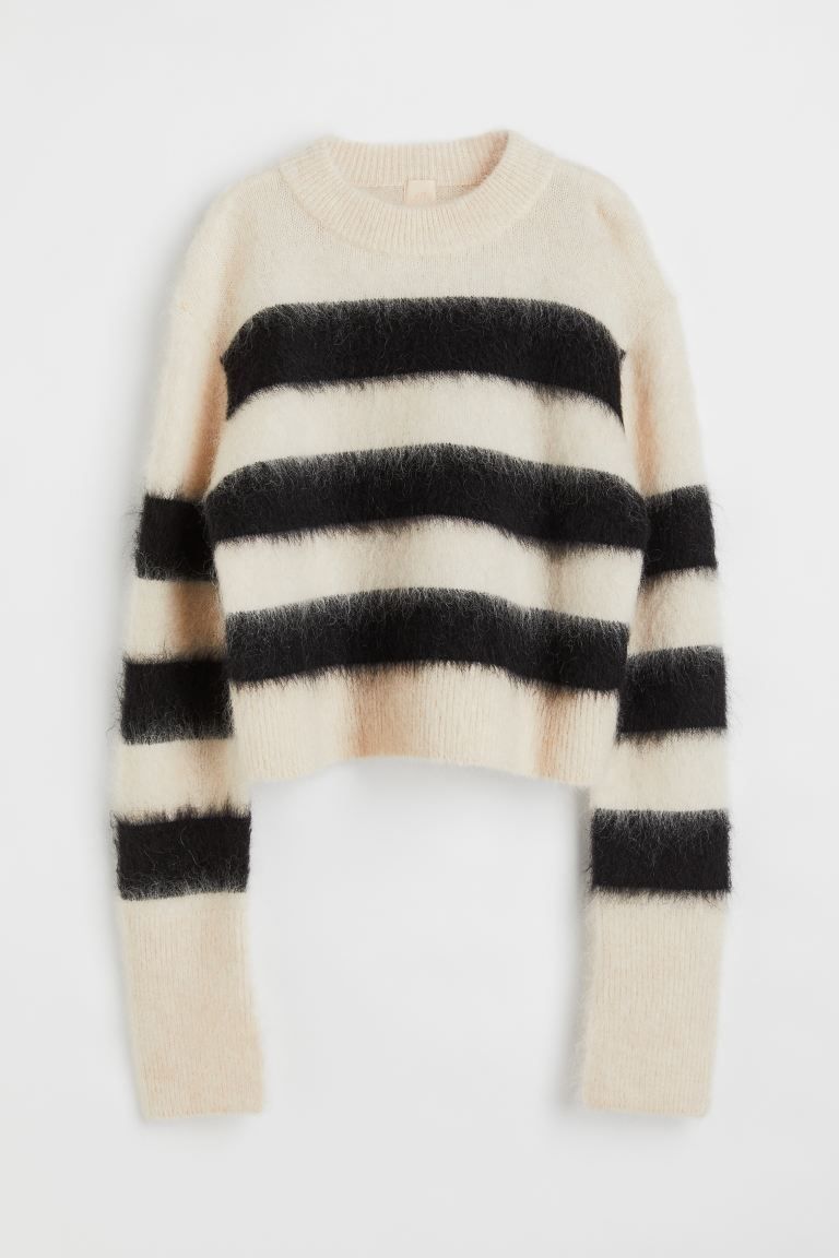 Mohair-blend Fine-knit Sweater | H&M (US)