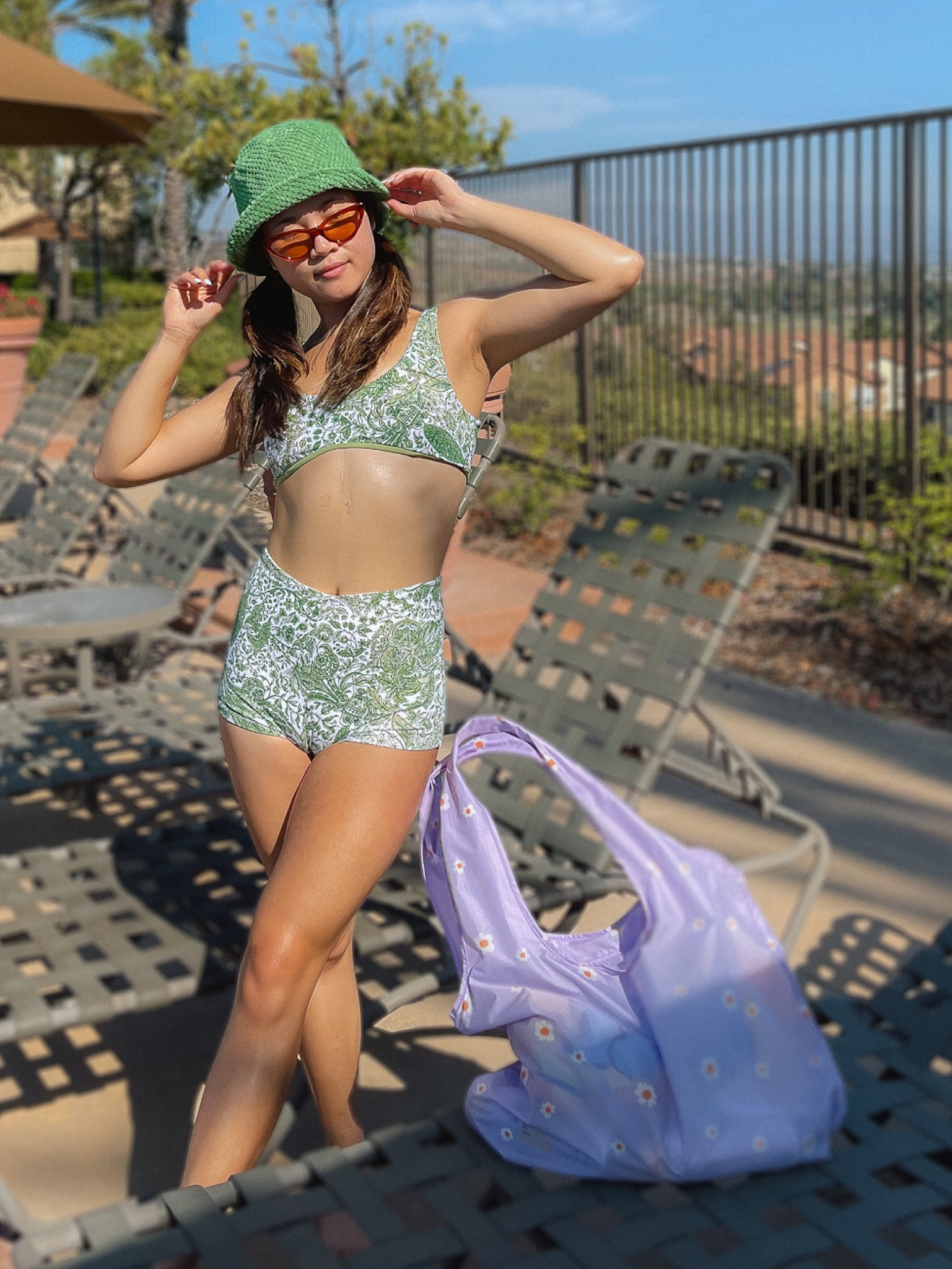 summer pool time with this matching green bikini and contrast lilac waterproof tote bag from Calpak 💜💚 Discount code for 10% off ANGELINA10

#calpak #pooloutfit #bikini #greenbikini

#LTKSeasonal #LTKunder50 #LTKstyletip