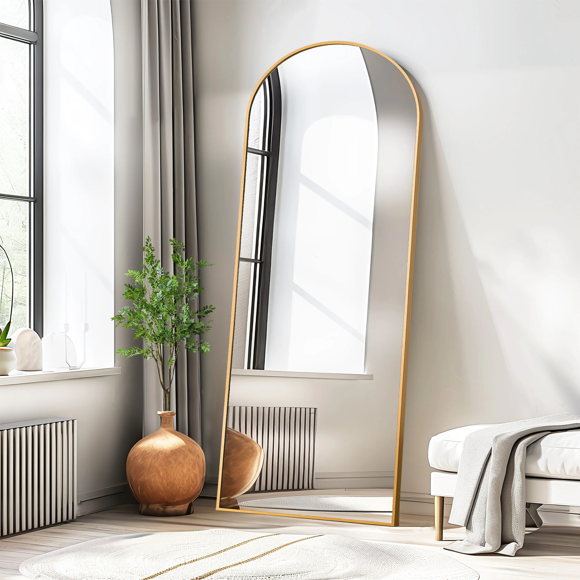 Arched Full Length Floor Wall Mirror Standing Mirror - 71*31 | Bed Bath & Beyond