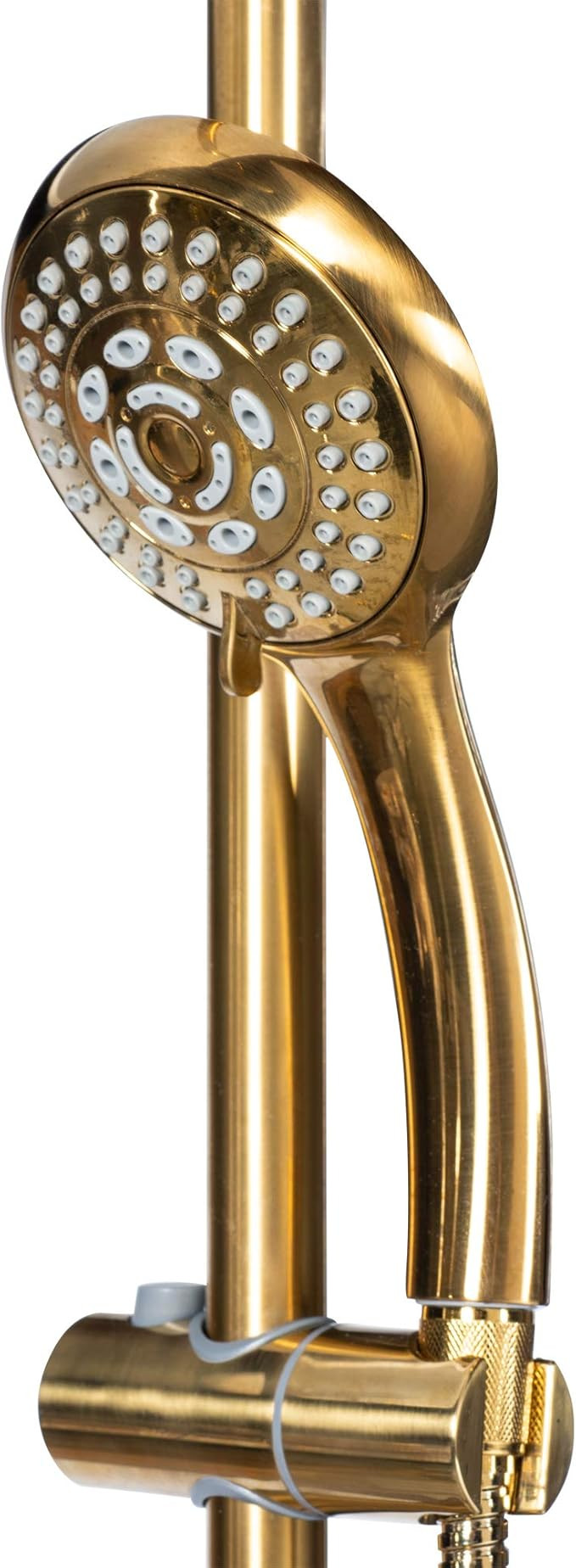 PULSE Showerspas 1011-lll-BG-1.8GPM Kauai III System, 8" Rain Showerhead, 5-Function Hand Shower,... | Amazon (US)