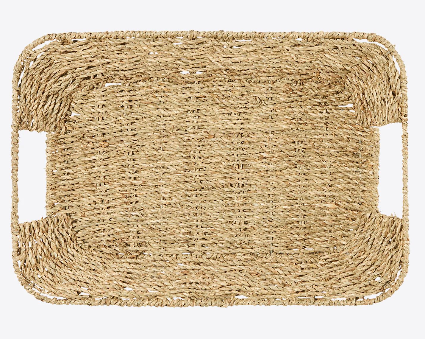 Woven Seagrass Tray | Draper James (US)