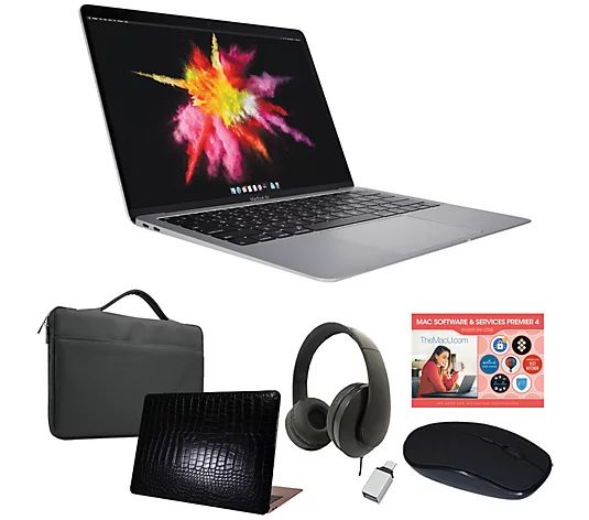 Apple Macbook Air 13 M1 256GB with Voucher and Accessories - QVC.com | QVC