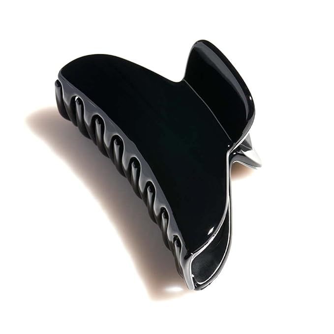 Bellefixe 7cm Premium Acetate Jaw Clip (Black) | Amazon (US)