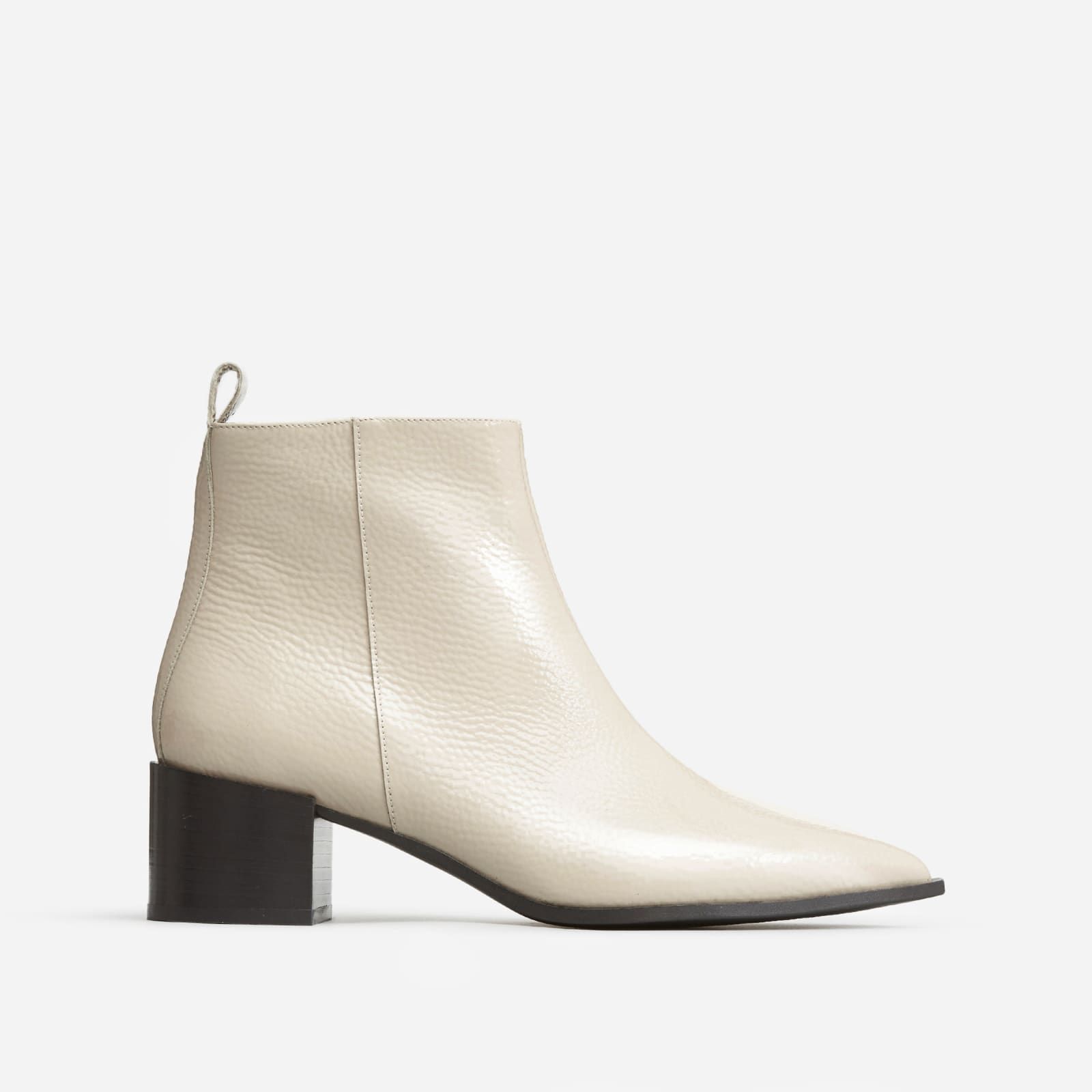 Boss Boot by Everlane in Bone Patent, Size 8.5 | Everlane