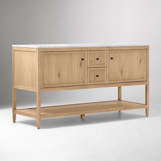Roland Double Bathroom Vanity (60") | West Elm (US)