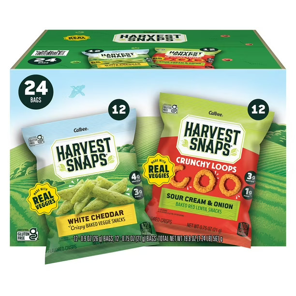 Harvest Snaps Variety Snack Pack, 24 pk. | Sam's Club