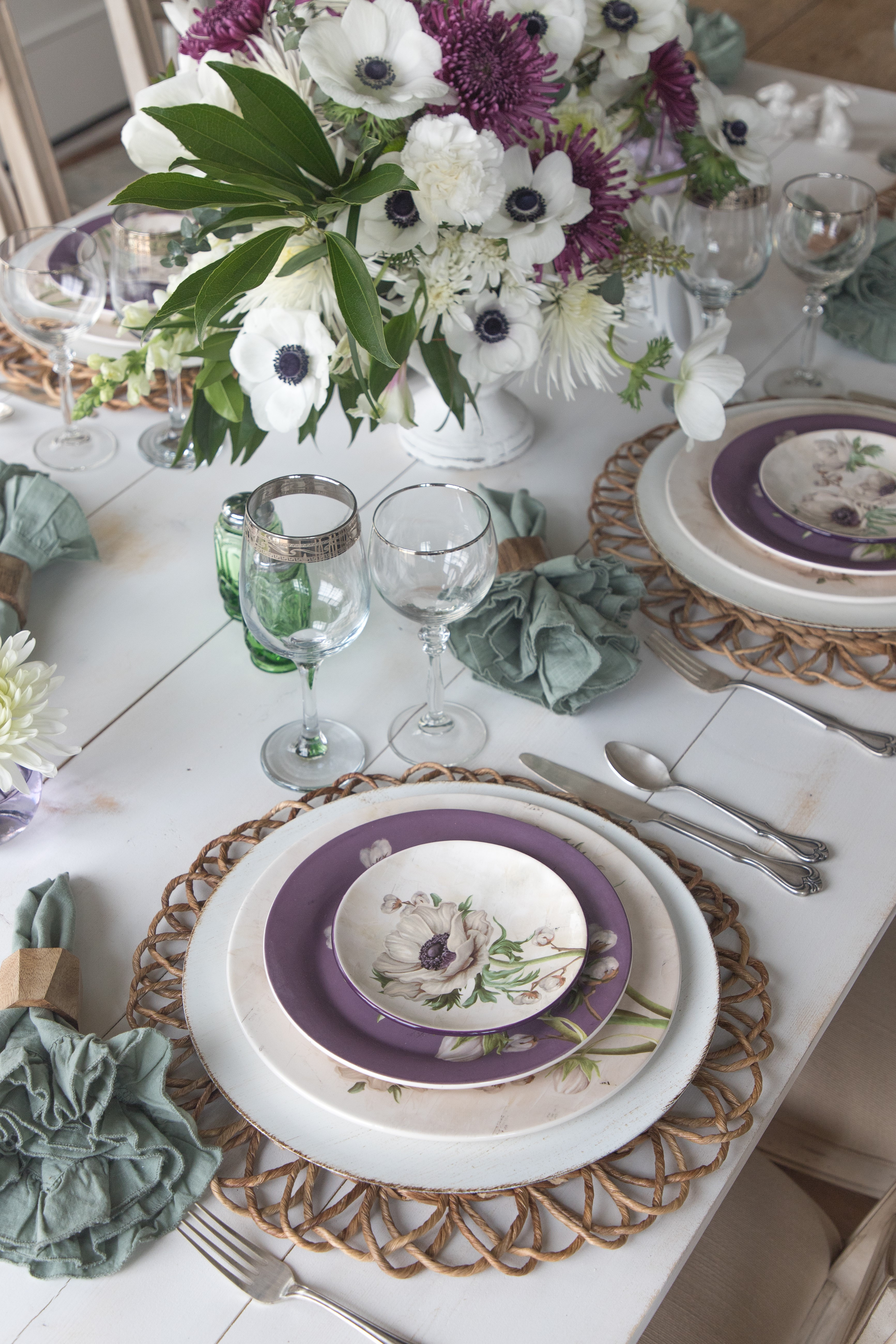 Hosting this summer? Start with a simple floral centerpiece 🌸 These faux anemone stems look incredibly real and last forever 🙌 Shop everything in my LTK + bring this outdoor dining setup to life! #LTKhosting #summerentertaining #homedecorfinds #ltkstyle #shophollyjhome #homewithhollyj 

 #LTKfoodie #LTKSeasonal #LTKHome