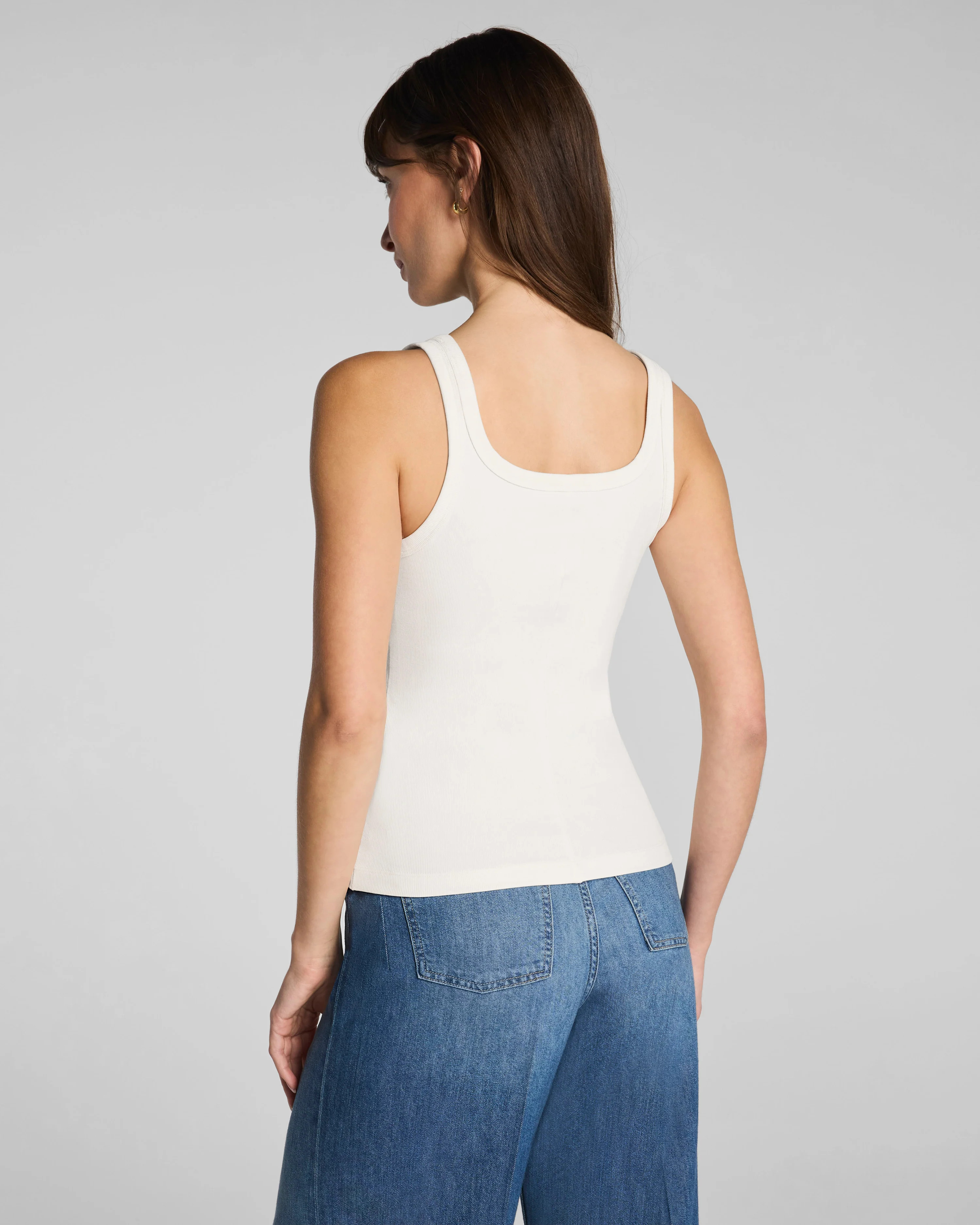 SPANX® Ribbed Knit Scoop Neck Tank | Spanx