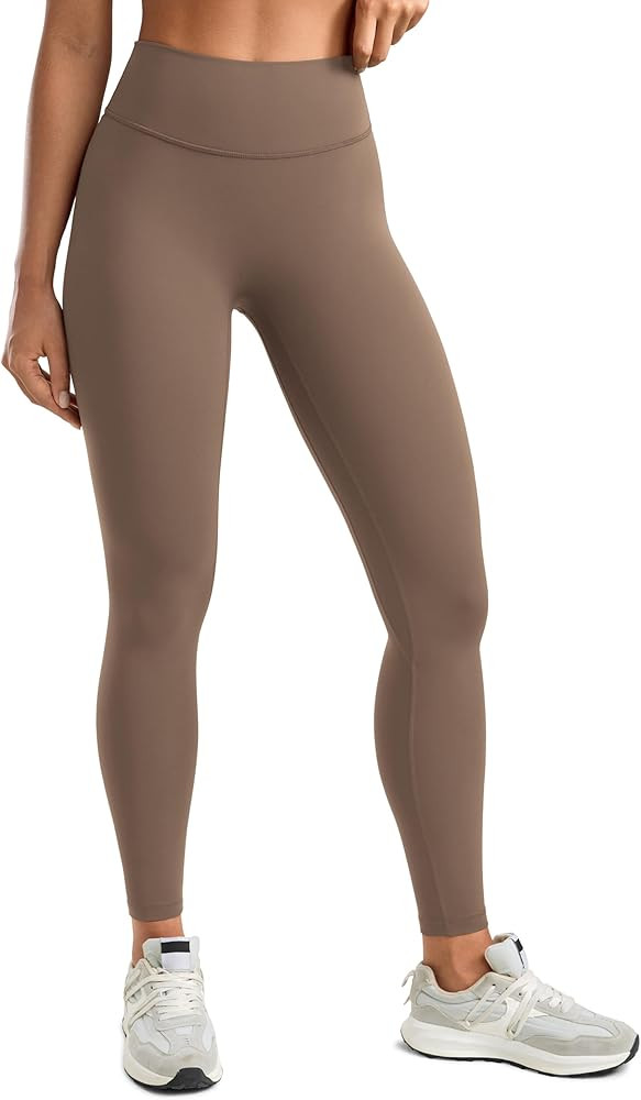 Womens High Waisted No Front Seam Lounge Yoga Legging 25" Workout Tummy Control Gym Yoga Pants | Amazon (US)