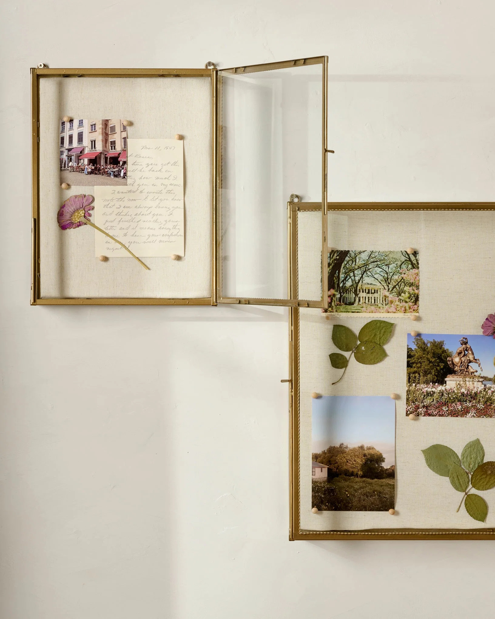 Your Story Brass Display Cabinet | Magnolia