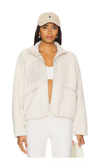 Free People x FP Movement Hit The Slopes Jacket in Beige. - size XS | Revolve Clothing (Global)