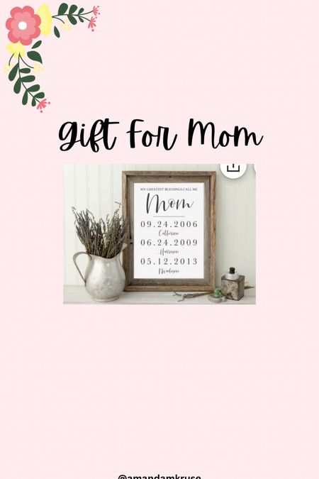 Mother’s Day gift 
Gift for mom 
Customized gift 
Personalized giftt

#LTKfindsunder50 #LTKhome #LTKGiftGuide