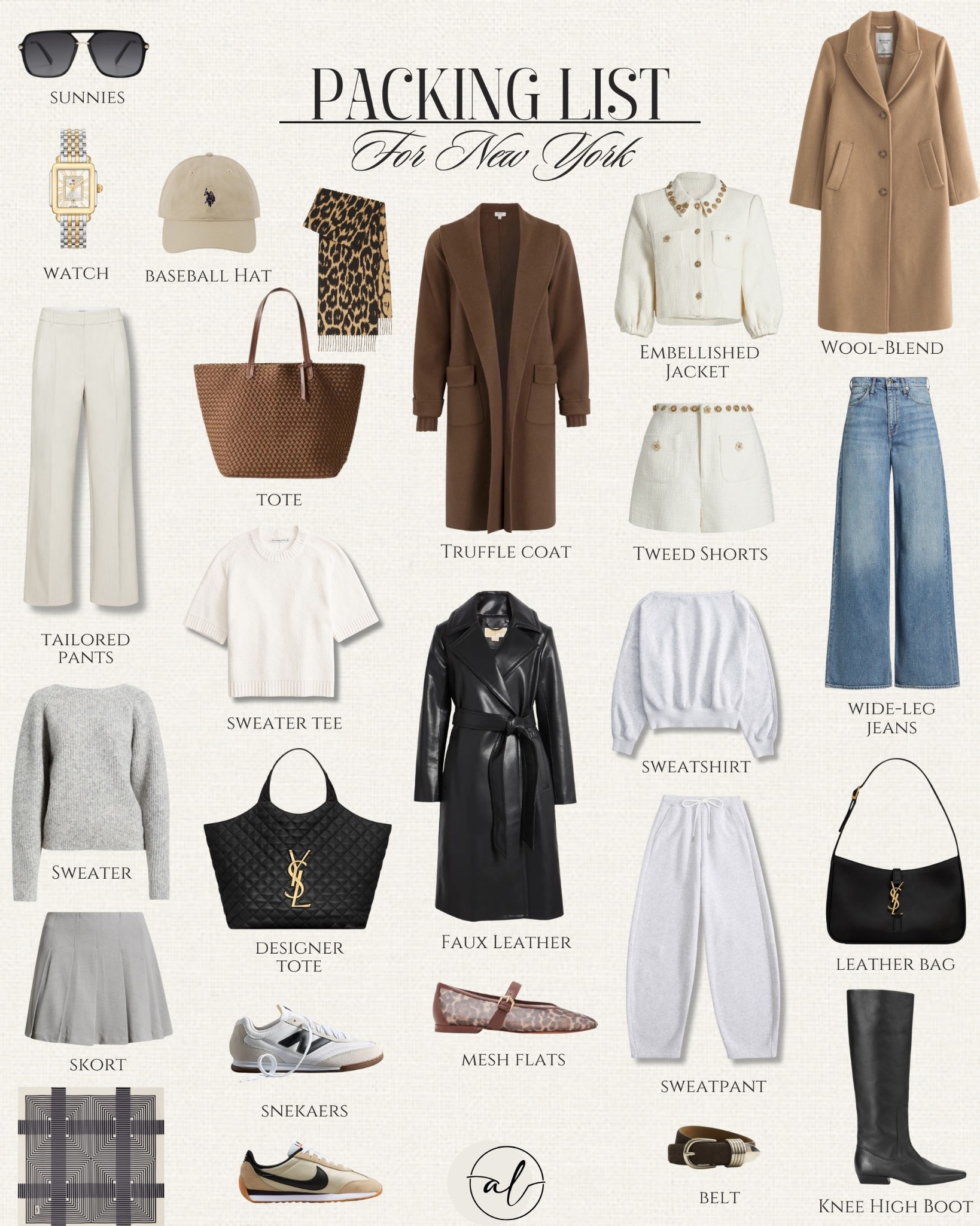 Packing list for New York. What to pack for fall. Fall trip, New York trip. Capsule fall wardrobe 

#LTKU #LTKSeasonal #LTKStyleTip