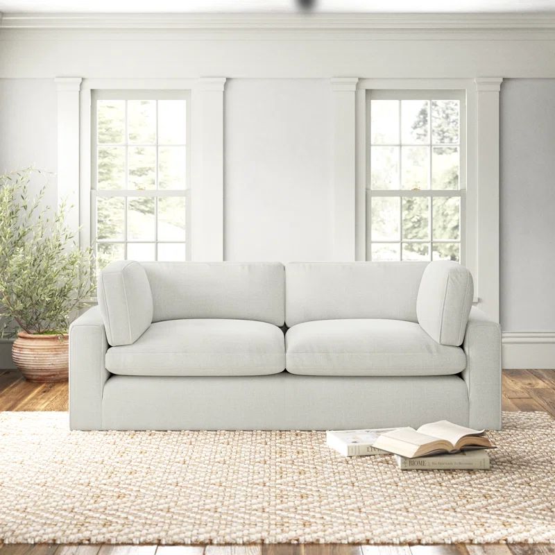 Capra 91'' Upholstered Sofa | Wayfair North America