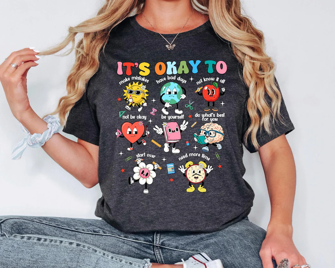 Its Okay to SPED Teacher T-shirt, It's Okay to Tee, School Mental Health Shirt, Special Education... | Etsy (US)