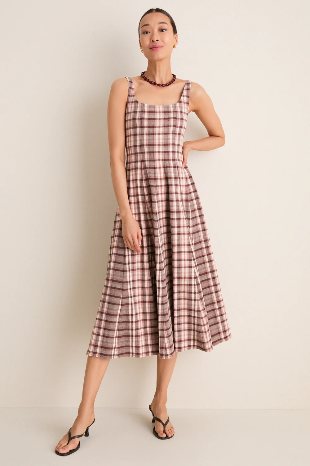 Tuscany Plaid Wells Dress | Tuckernuck (US)