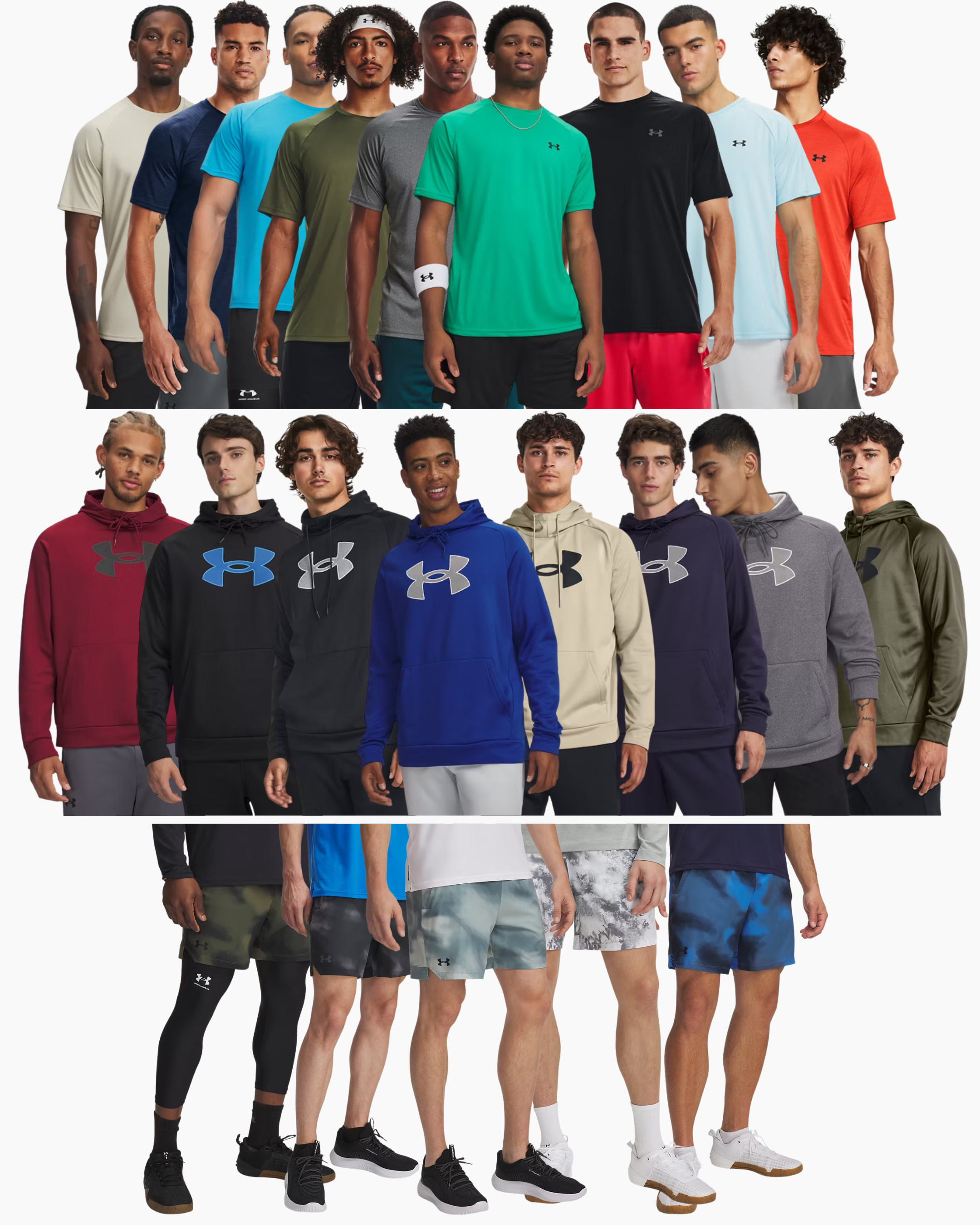 Some awesome Men's scores in @UnderArmour's Memorial Day Sale! () All of these are over 50% off + well stocked at the moment! The Tech Tees are under $10! Sign in + use code MDW for an extra 30-50% off MARKED Outlet items! (Pro tip: Make sure they're marked as code-eligible, some colors typically are not - the Outlet colors are usually at the end of a listing). 

 #ad #underarmourpartner #LTKActive #LTKSaleAlert #LTKMens