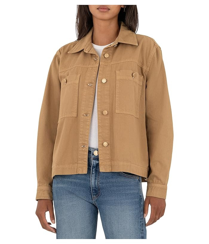Barb -jacket With Shirt Collar & Pocket | Zappos