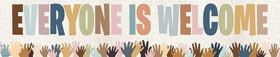 Teacher Created Resources Everyone is Welcome Helping Hands Banner (TCR7131) | Amazon (US)