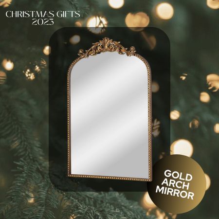 Beautiful mirror 
Home decor gift 
Gold arch mirror 

#LTKhome #LTKHoliday #LTKGiftGuide