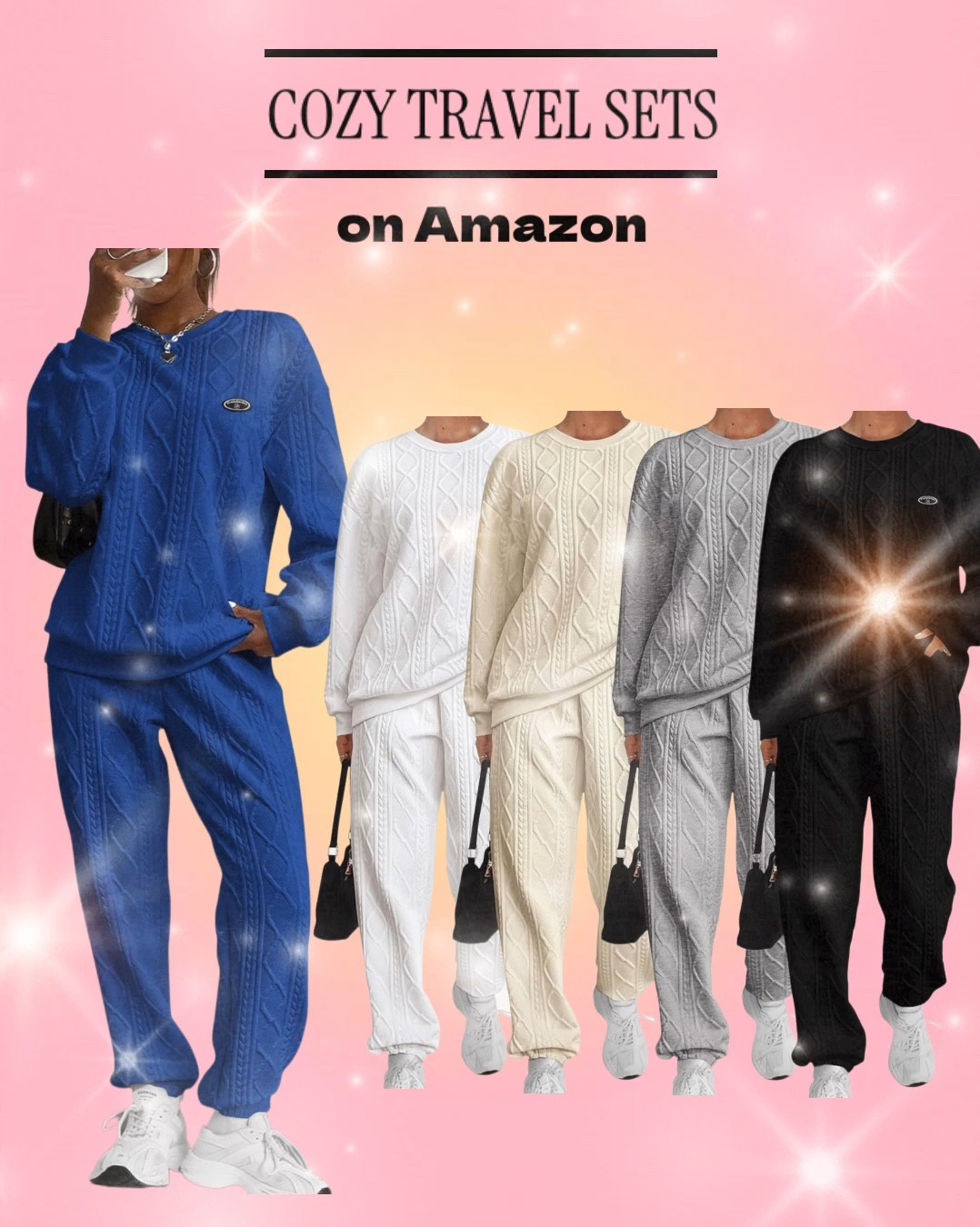 Cozy Airport Outfits / Travel Outfits on Amazon ✈️ 🚊 🚙 

#traveloutfit
#airportoutfit
#traveloutfits
#loungeset
#matchingset

#LTKStyleTip #LTKTravel #LTKFindsUnder50