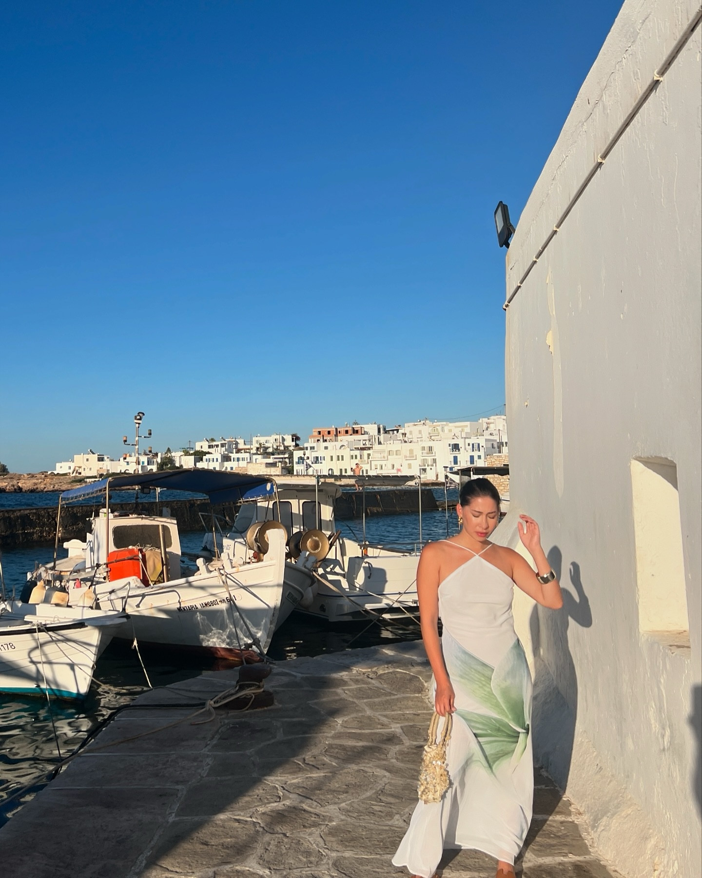 📍Paros, Greece
Mamma Mia dreams

#greece #island #beach #maxi #dress #halter #light #blue #occassion #event #cocltail

#LTKTravel