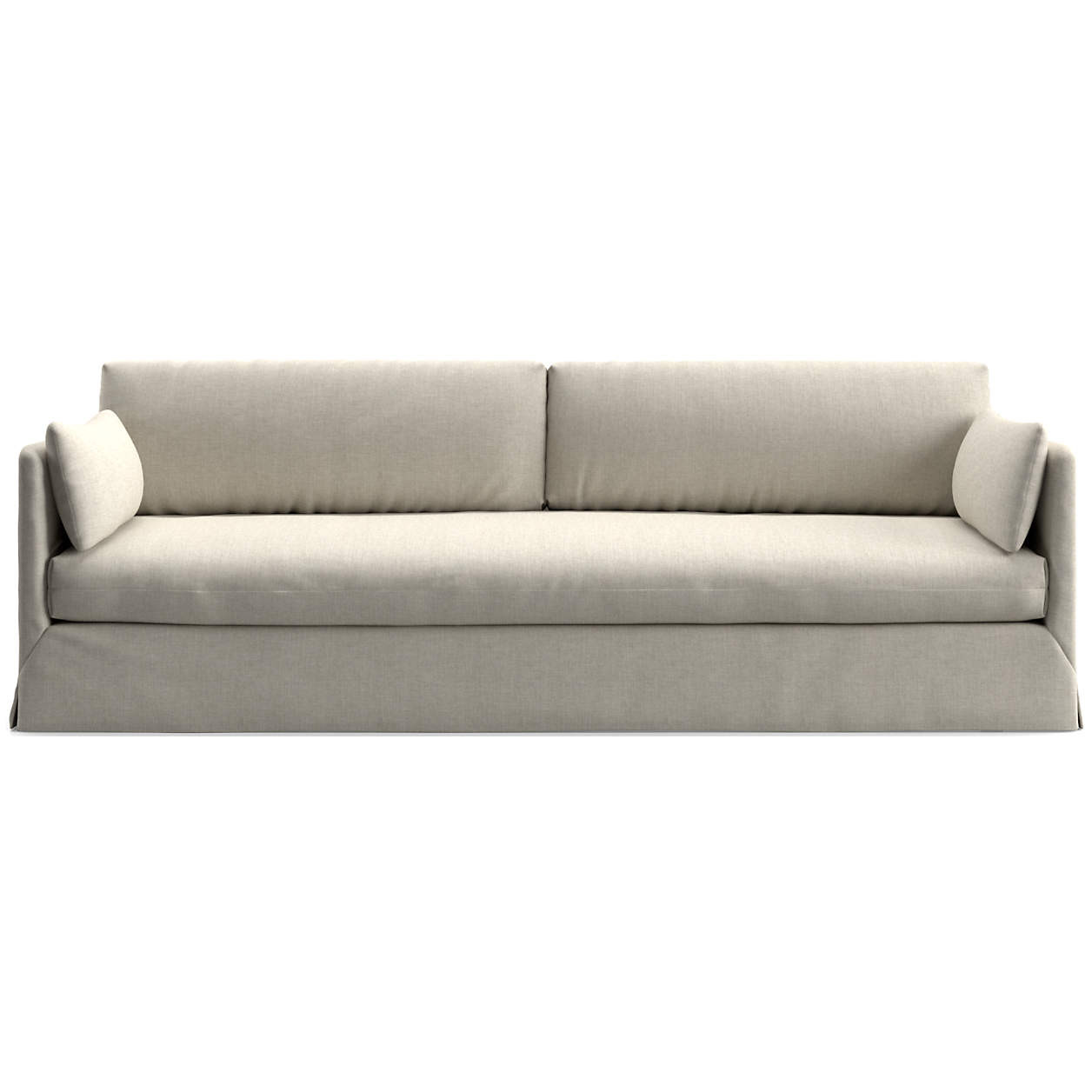 Rivera Slipcovered Sofa 94" + Reviews | Crate & Barrel | Crate & Barrel