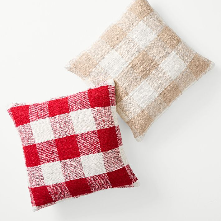 Buffalo Check Pillow Cover | West Elm (US)