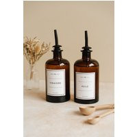 Amber Glass Oil Or Vinegar Bottle | Etsy (US)