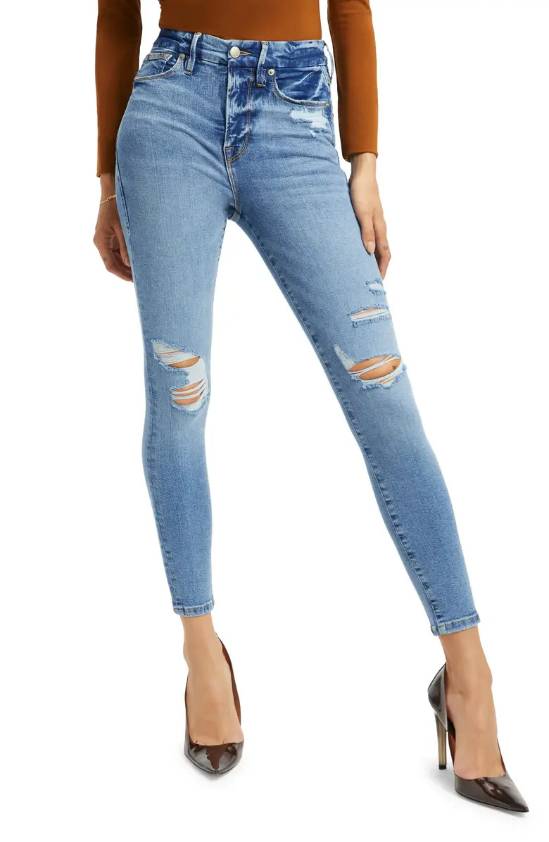 Good Legs High Waist Ripped Skinny Jeans | Nordstrom