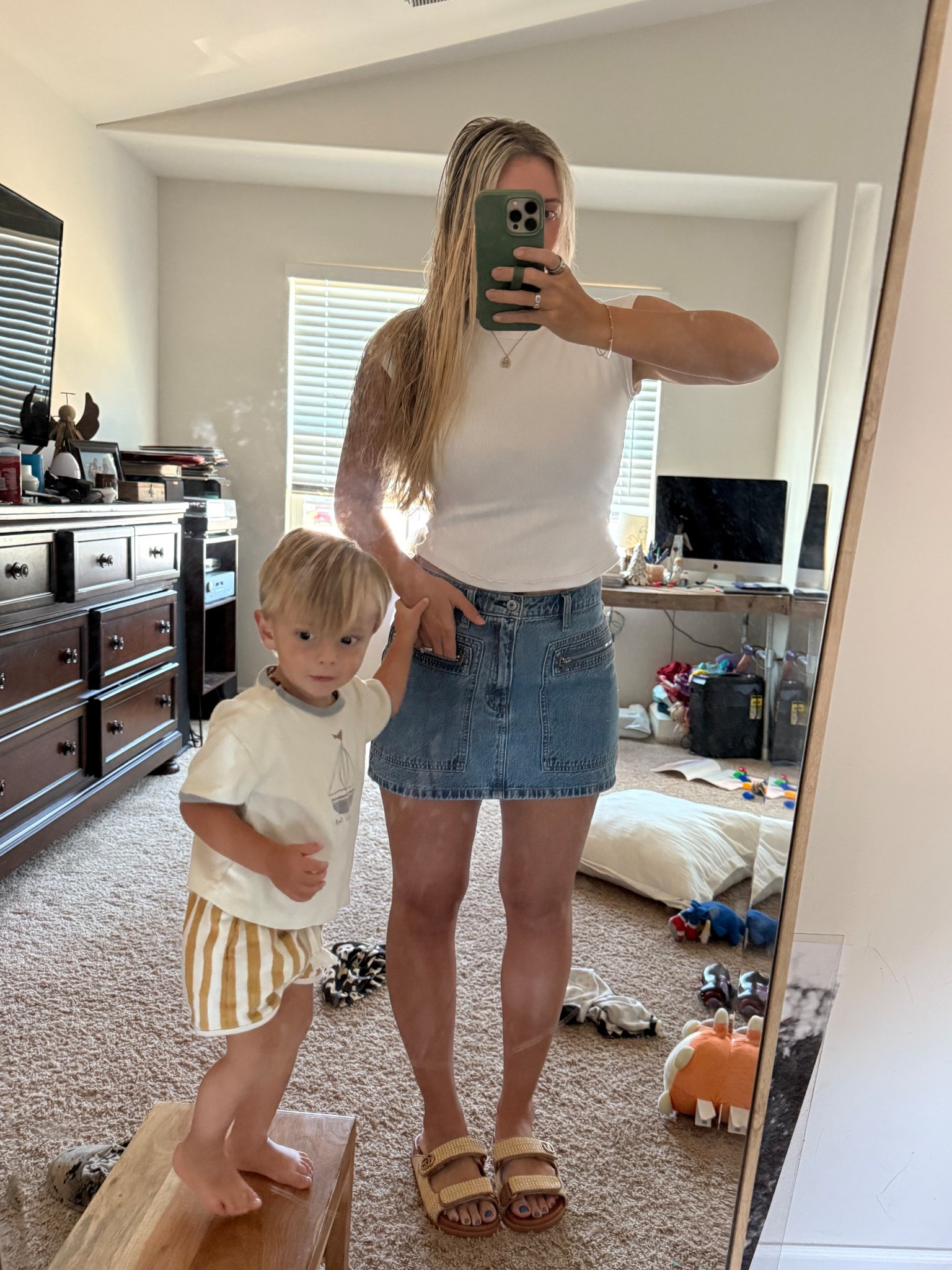 6 in skirt. M in top. EZ’s shorts are Zara! Size down! 

#LTKFindsUnder100 #LTKStyleTip #LTKSeasonal