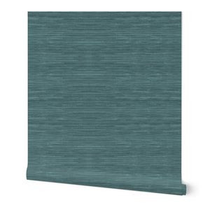 Grasscloth  // Deep Teal | Spoonflower