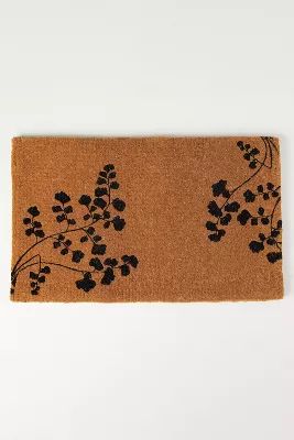 Trailing Florals Doormat | Anthropologie (US)