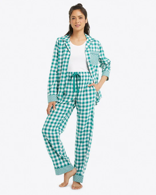 DJ x Lands' End Women's Flannel Pajama Pants | Draper James (US)