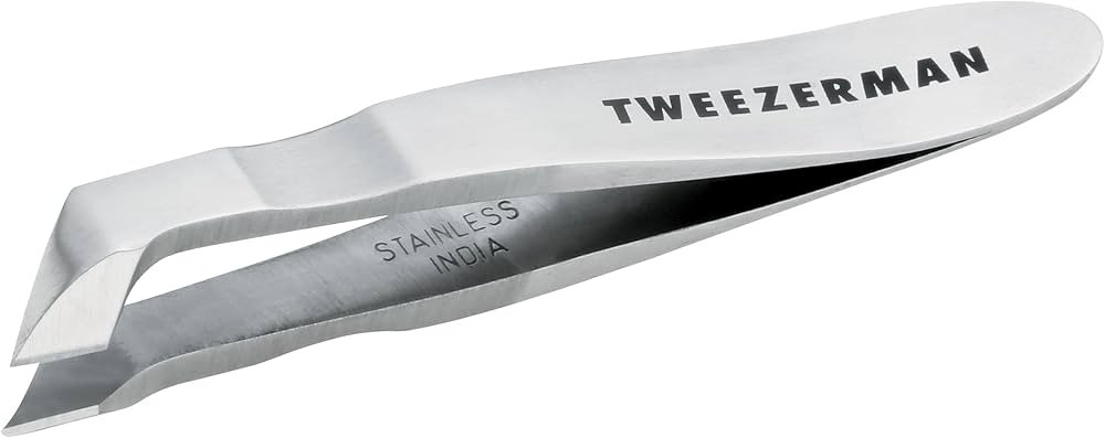 Tweezerman Mini Squeeze Cutical Nipper, Silver | Amazon (US)