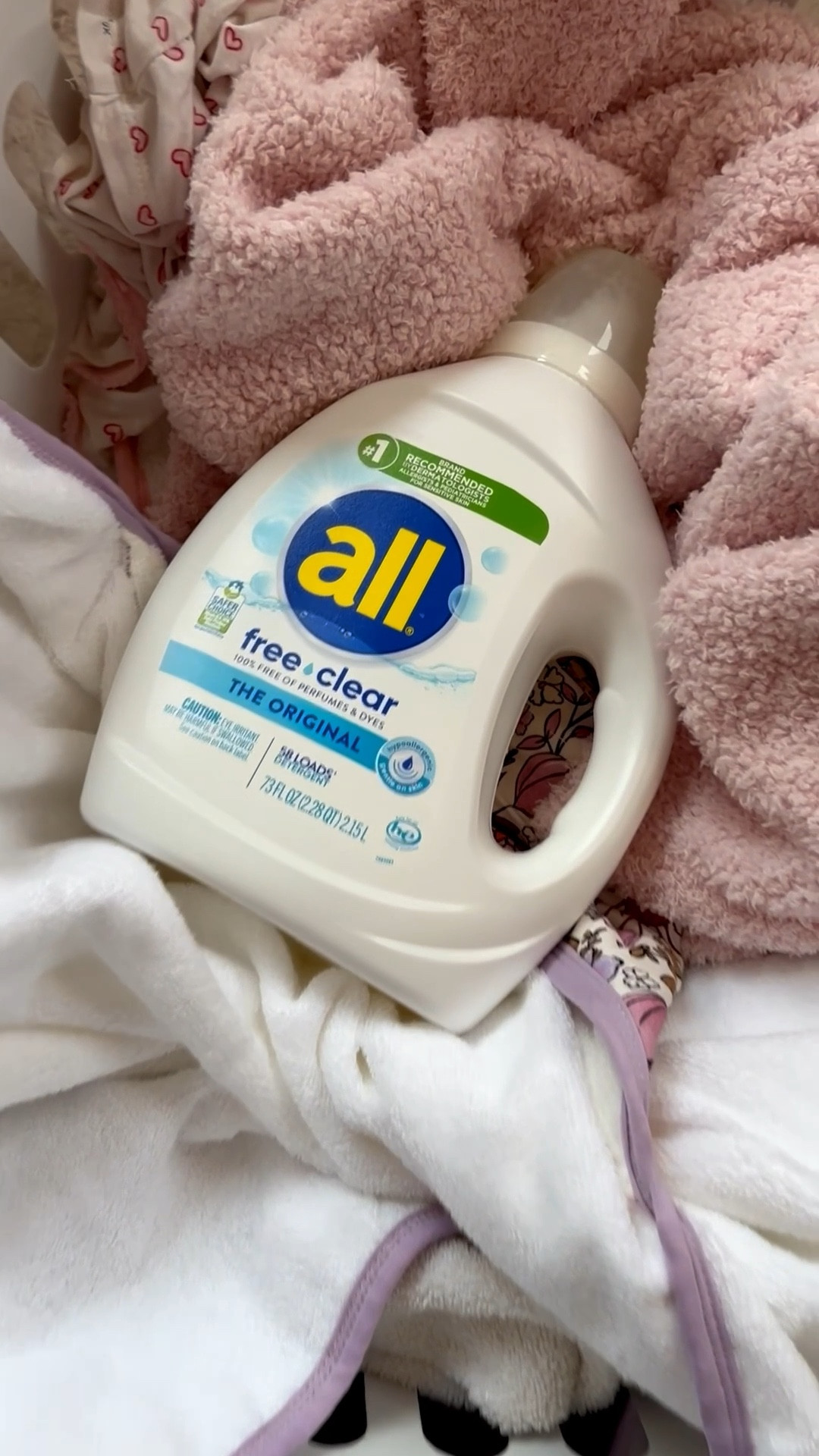 #AD We love All Free Clear detergent in this house! It’s fragrance and dye free, making it perfect for those with sensitive skin. I always air on the side of caution when it comes to products that will be in contact with my girls skin. Using All Free Clear as our go to detergent has been a no brainer! 

#Sensitiveskin, #Skincaretips, #Laundry, #Skincare #TargetPartner #Target @Target @all_Laundry @shop.LTK

#LTKmomlife #LTKHome