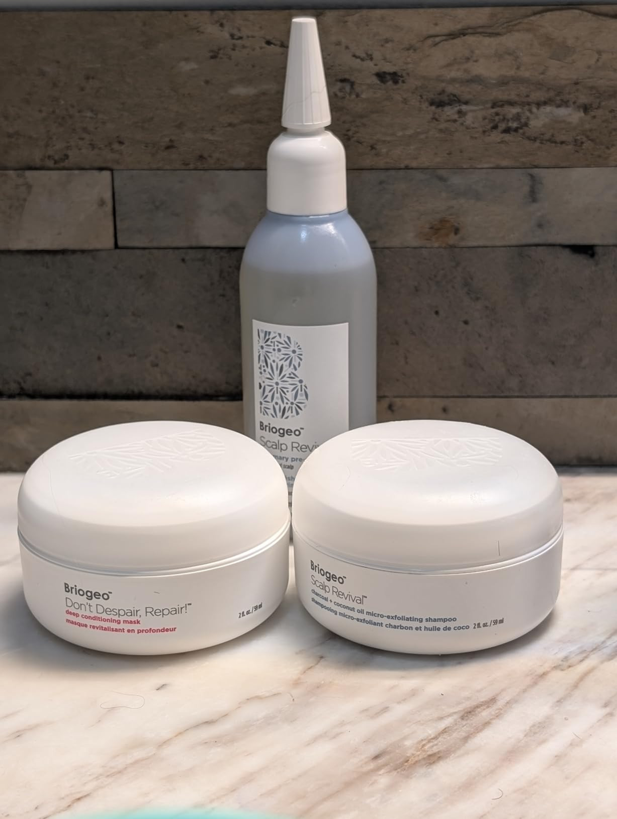 Briogeo Healthy Hair Delights Holiday Kit – Natural Scalp + Hair Repair Gift Set includes Deep ... | Amazon (US)